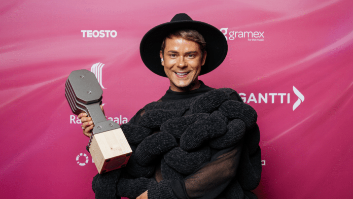 Niko Saarinen Radiogaalassa