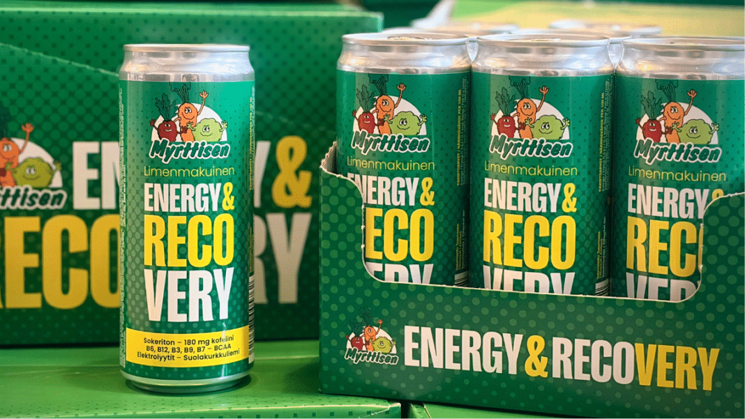 Myrttinen energiajuoma