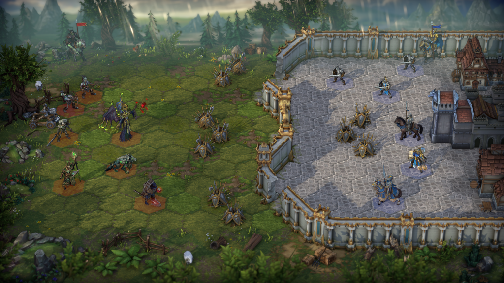 Muistatko vielä Heroes of Might and Magicin? Nyt legendaarinen pelisarja tekee paluun Heroes of Might and Magic: Olden Era linnan puolustus