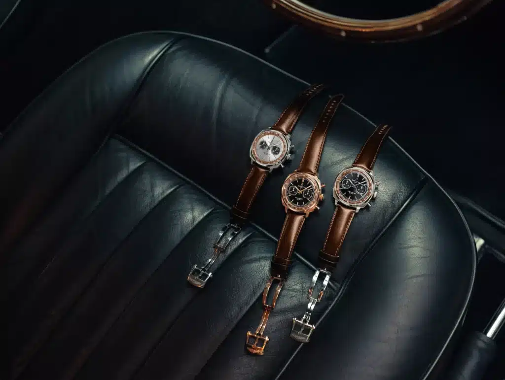 Breitling palauttaa James Bondin unohdetun kellon – mukana Aston Martin DB5 Breitling Top Time Aston Martin DB5 kaikki kolme versiota