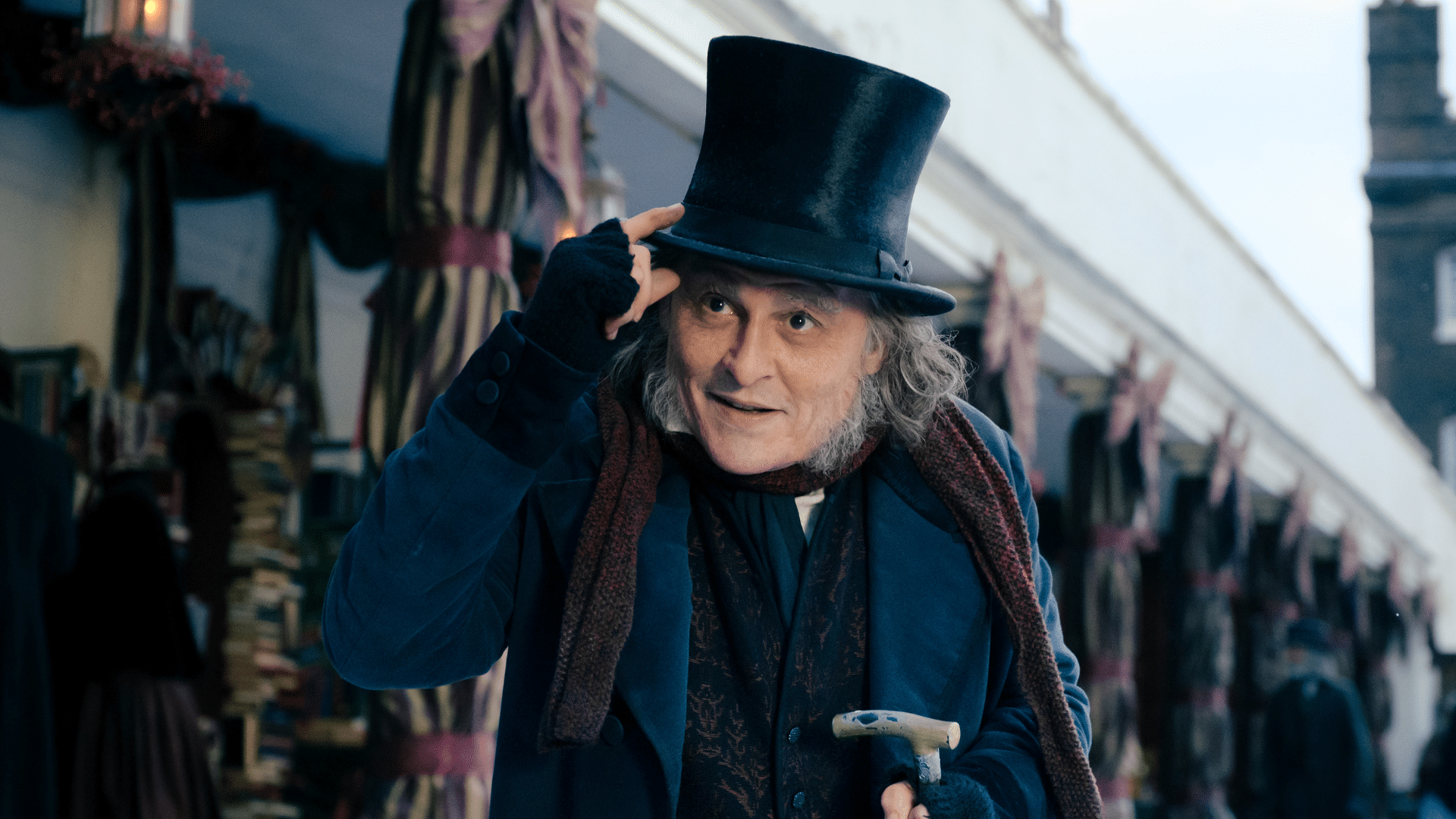 Johnny Depp esittää Ebenezer Scroogea Paramountin uudessa Ebenezer A Christmas Carol -elokuvassa, suomeksi Ebenezer: Saiturin joulu