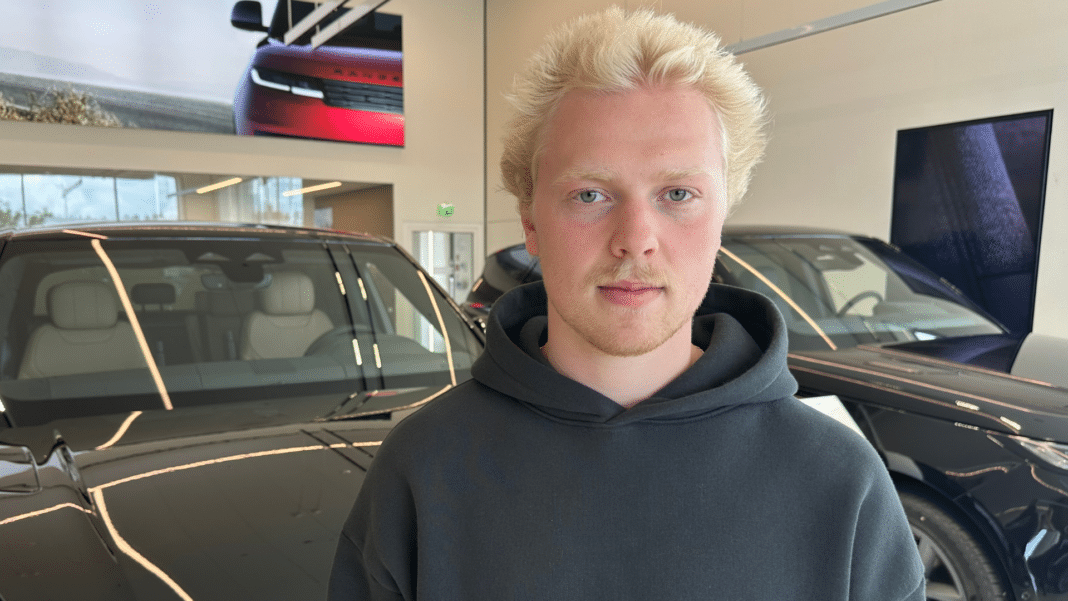 Konsta Helenius haastattelussa