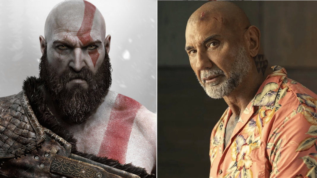 God of War -sarjassa Kratosia näyttelee Dave Bautista