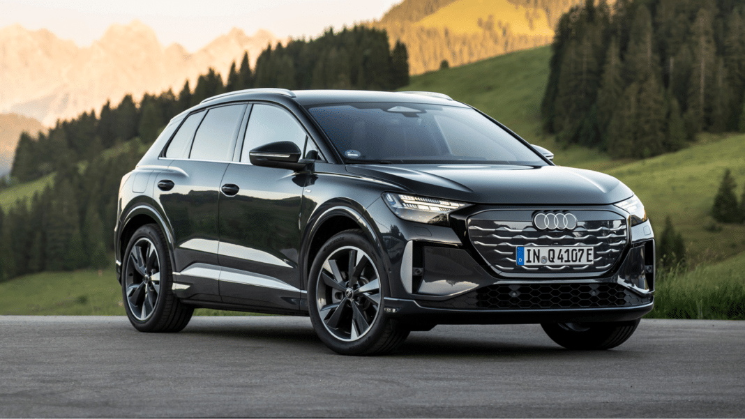 Audi Q4 e-tron quattro performance nousi Justsiksin valinnaksi, kun etsittiin, mikä on paras sähkö-SUV alle 55 000 eurolla