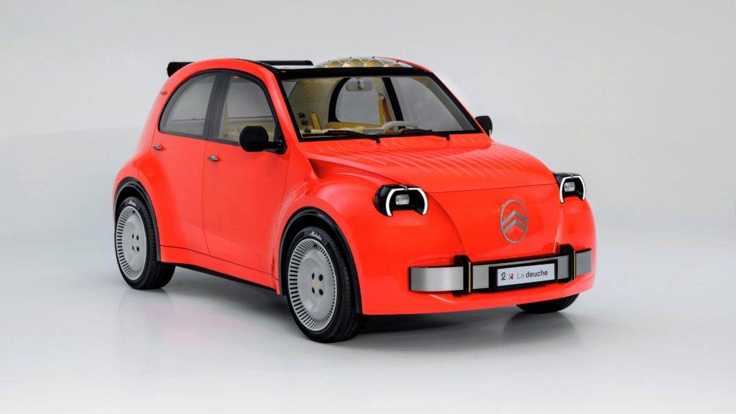Citroën 2 CV: sähköisen rättärin hintatavoite 15 000 €